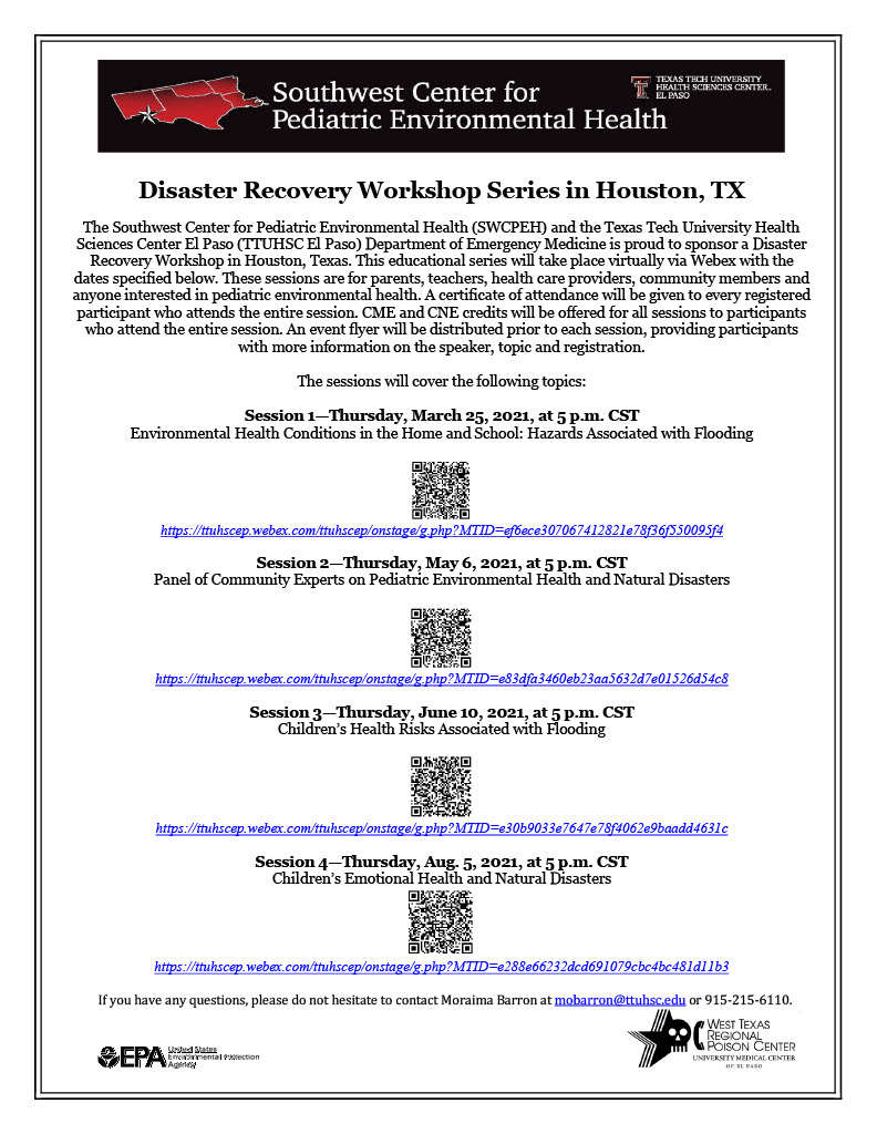 DIsaster Recovery Workshop in Houston TX